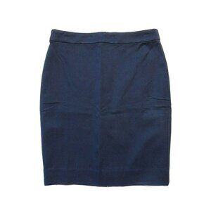 J. Crew Dark Blue Pencil Skirt